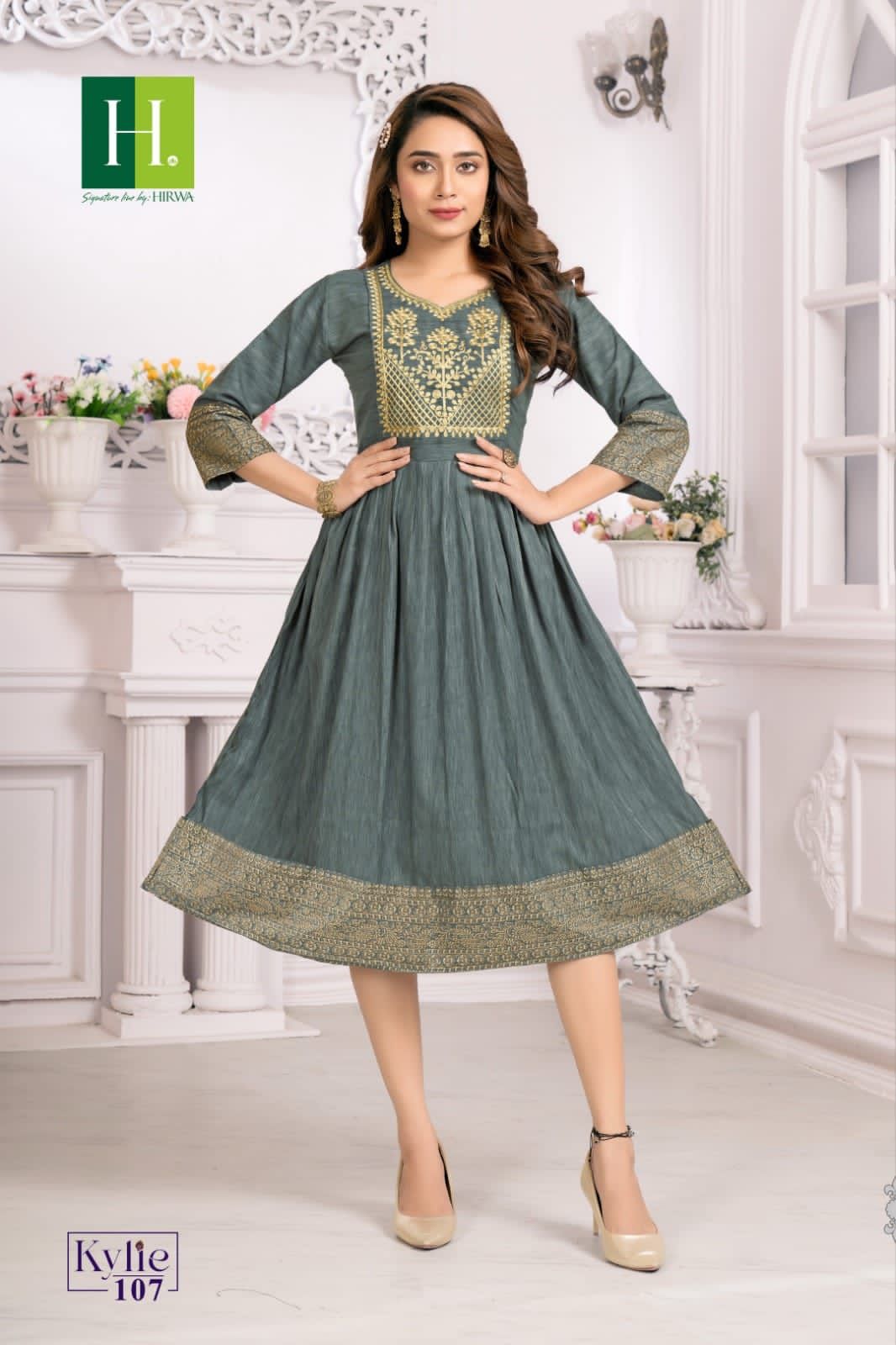 Kylie By Hirwa Plus Size Kurti Catalog